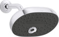 Vibrant Brushed Moderne Brass Showerheads E25916