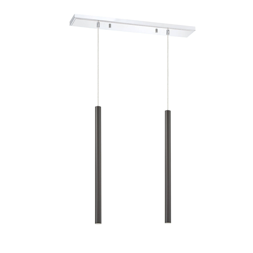 2 Light Chrome LED Island/Billiard Light U792