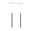 2 Light Chrome LED Island/Billiard Light U792