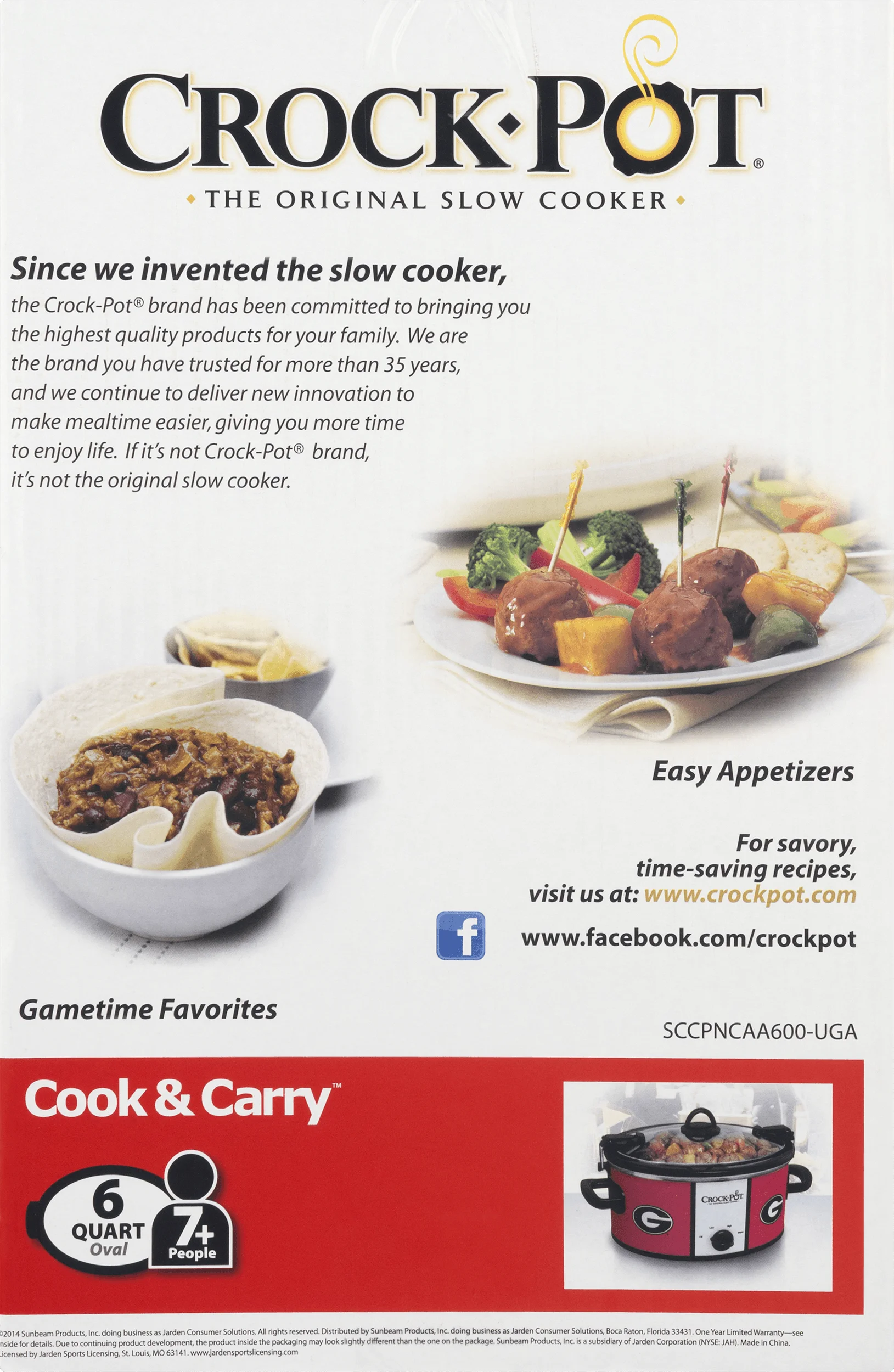 6 Quart Slow Cooker W259