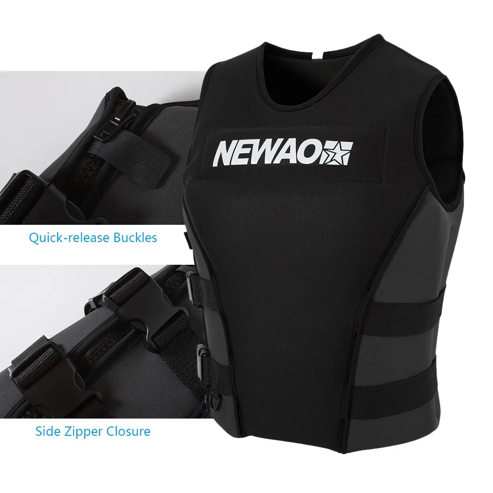 Life Jacket Safety Vest with Adjustable Panels K976558