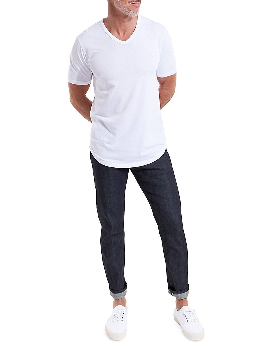 Navy Scallop V Goodlife M65267