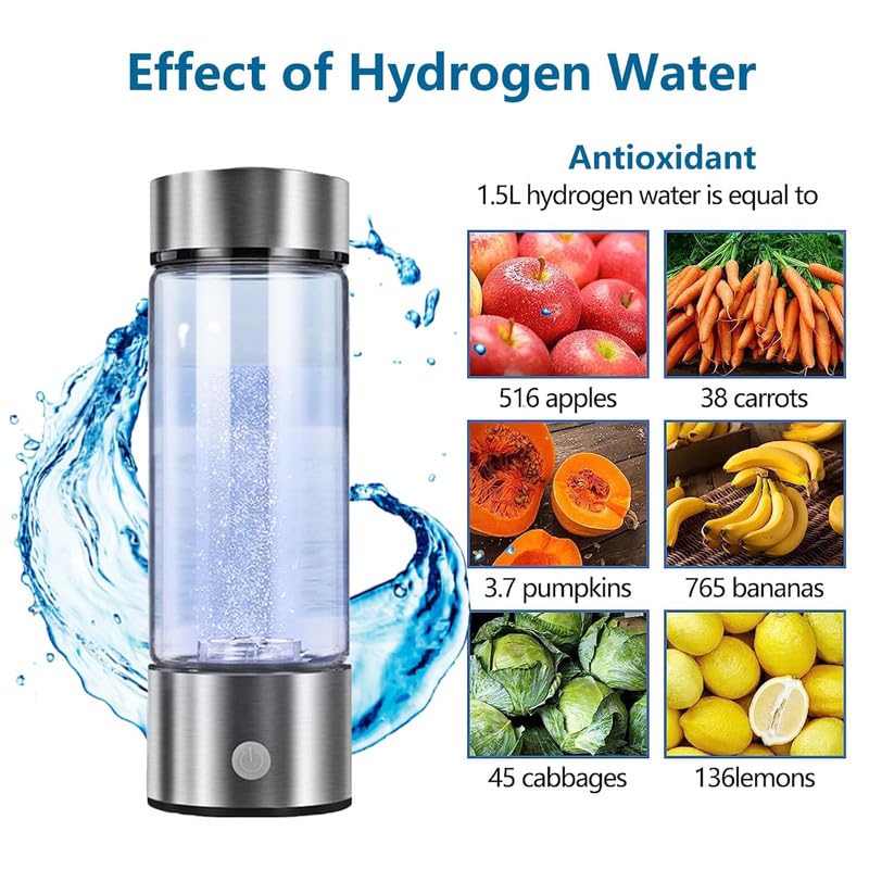 Rechargeable Hydrogen Water Generator with Gift Box B77886