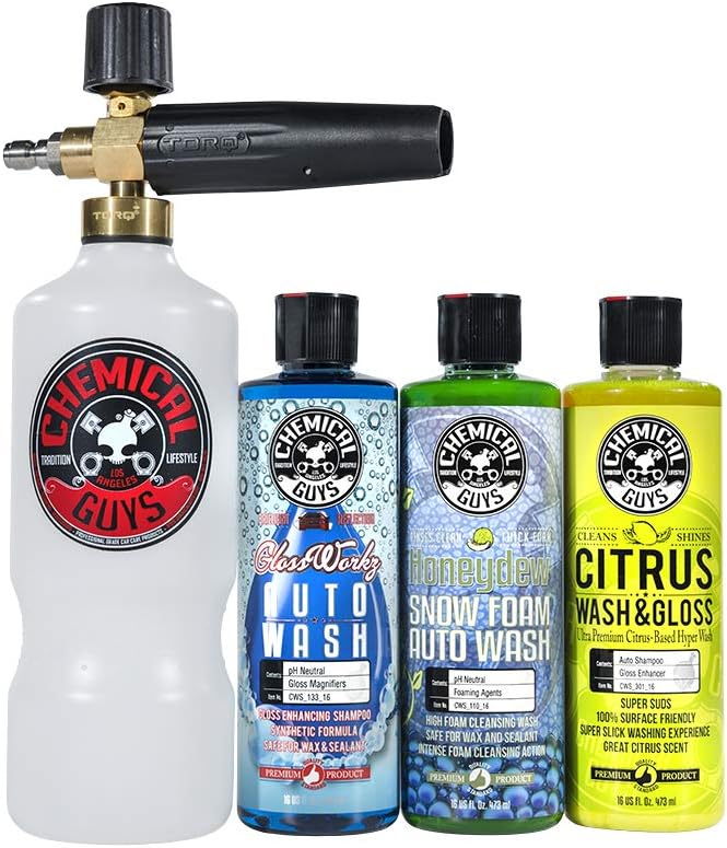 Foam Cannon and Hybrid V7 Auto Wash, 1 Gal I881