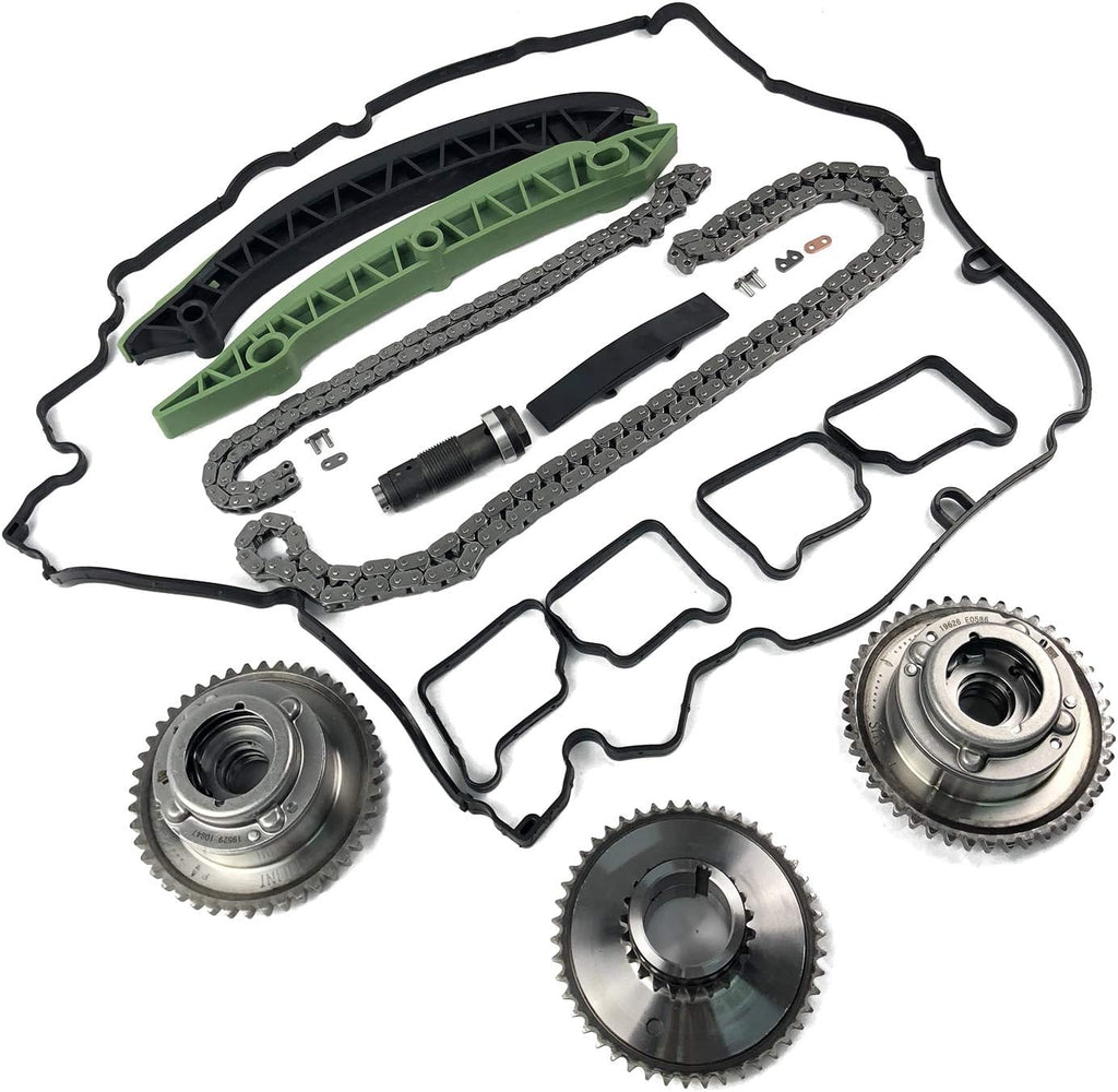 Timing Chain Kit with Camshaft Adjuster for Mercedes Benz M271 X47496