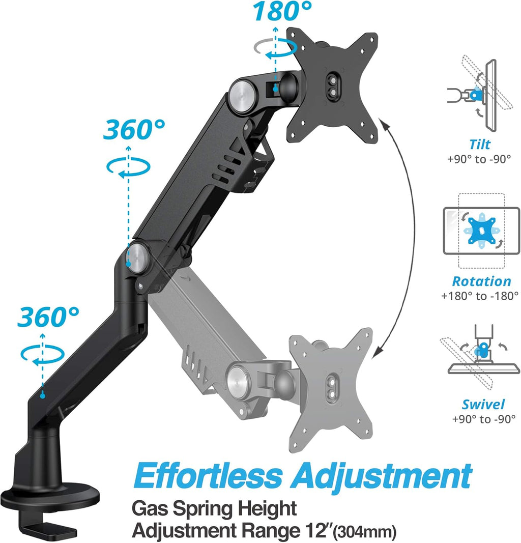 Single Monitor Arm Desk Mount X4855