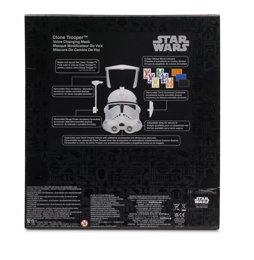 Star Wars The Bad Batch Clone Trooper Voice Changing Mask S8813