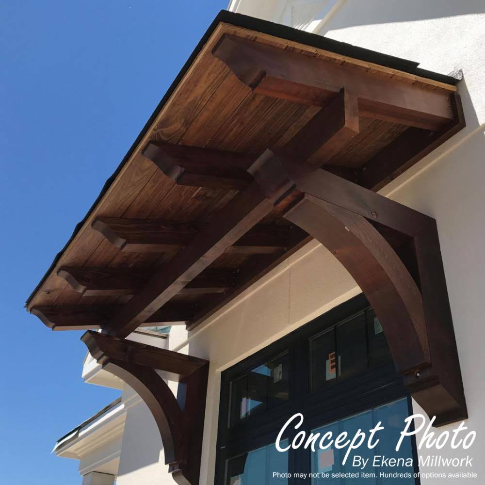 Western Red Cedar Rough Sawn Bracket C379