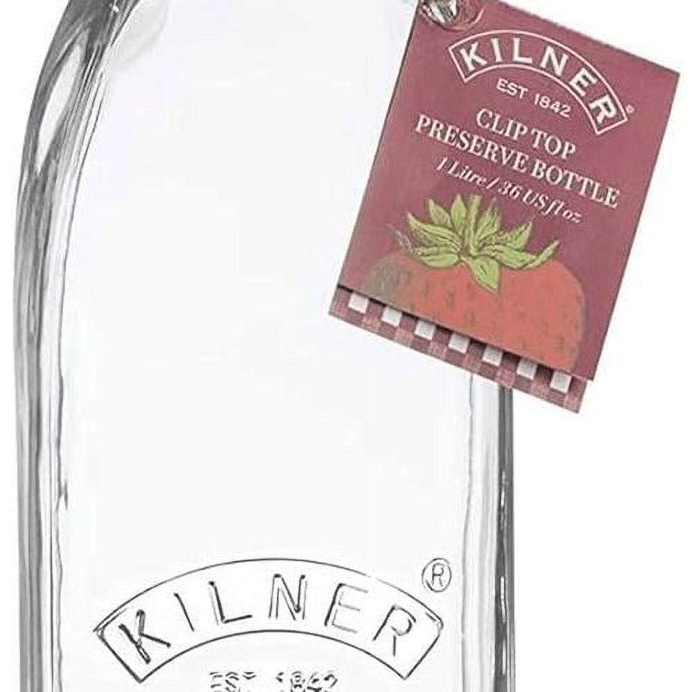 Clear Clip Bottle, 33.8 Fl Oz (1 L) X466