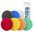 Hex-Logic Buffing Pad Kit 5.5 inch 8 Items B549707