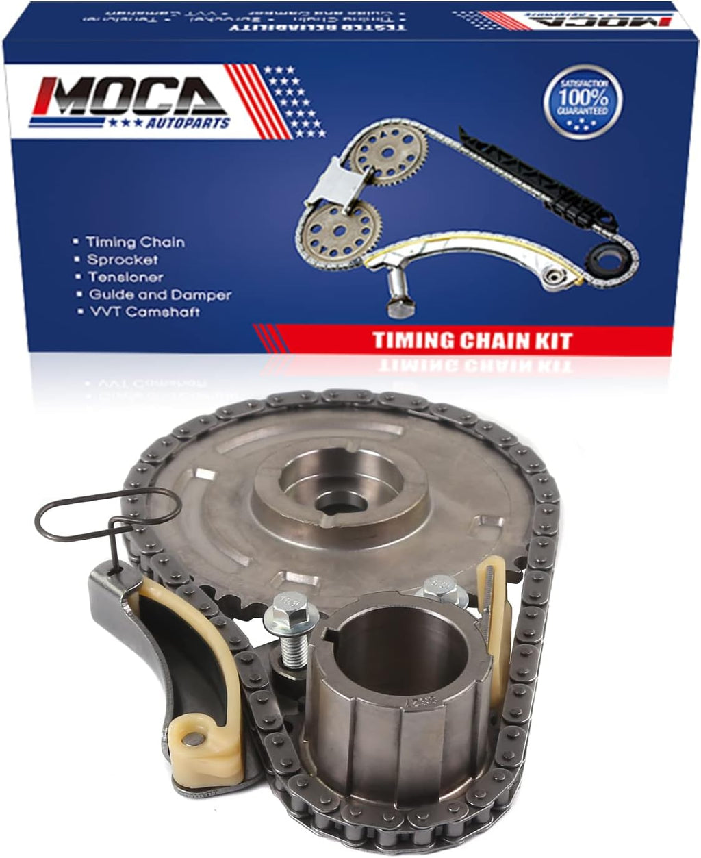 Engine Timing Chain Kit for 4.8L 6.0L 6.2L V8 OHV Pack of 2 P79501