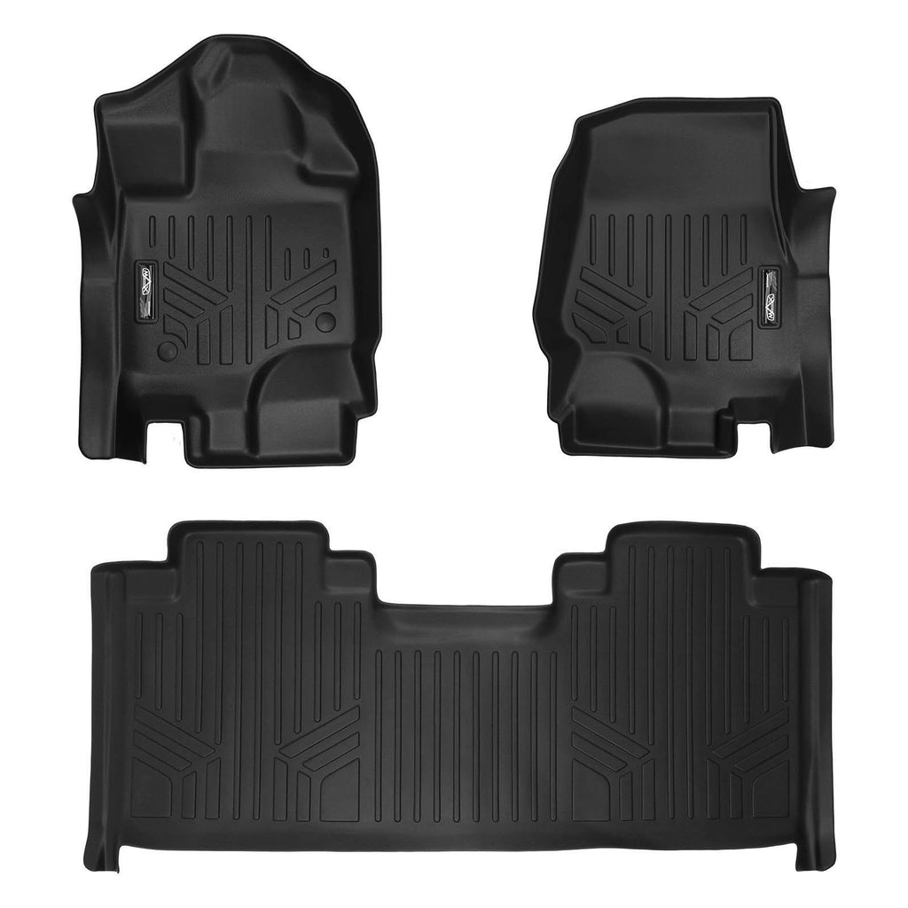 Black Floor Mats for F-150 SuperCab H909