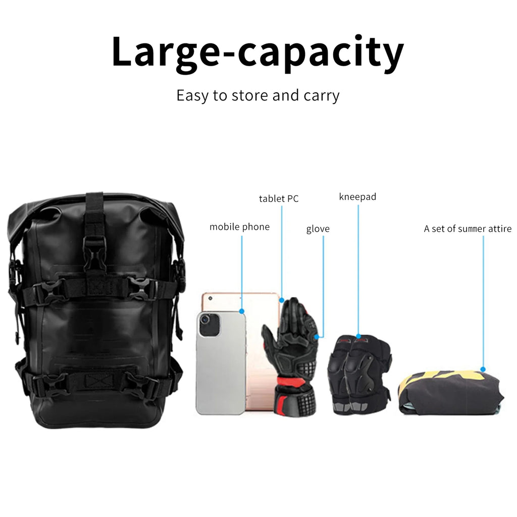 Motorcycle Frame Bag Full Waterproof 8L Z61404