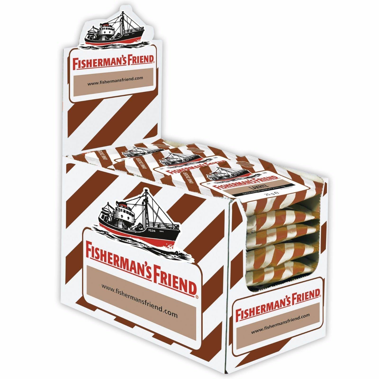 Salmiak Sugar Free 24x25gr D9262
