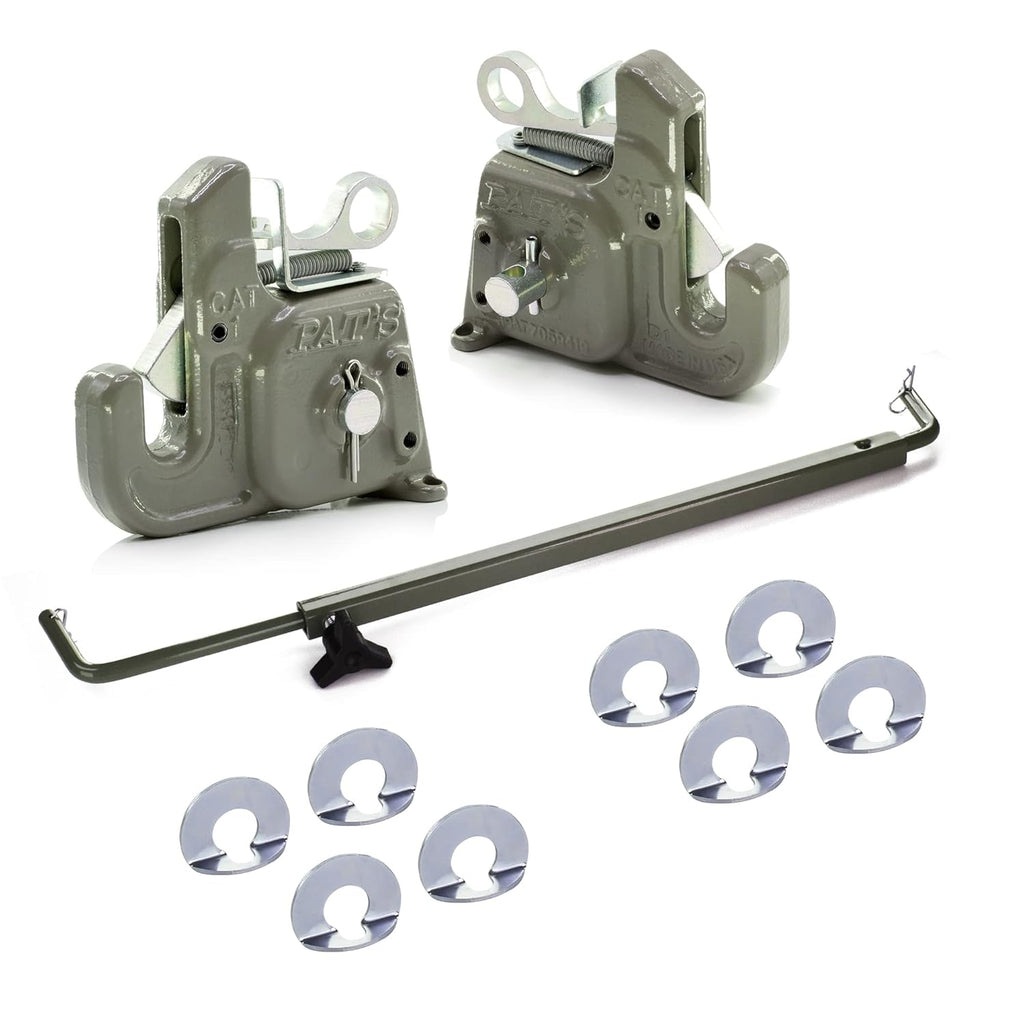 Category #1 Pat's Easy Change with Stabilizer Bar - Quick Hitch System - 4 Pair of Lynch Pin Washers F65791