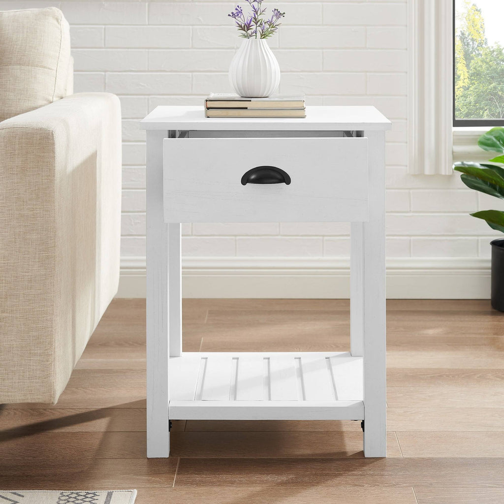 18-inch One-Drawer Side Table C371