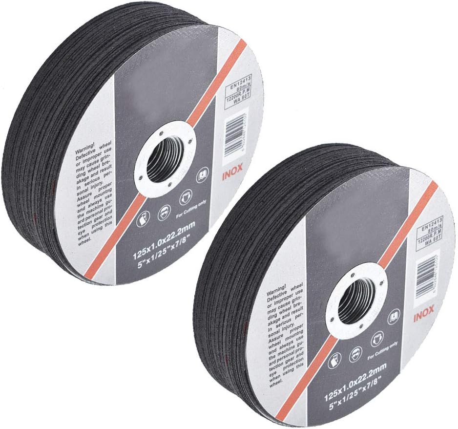 100 Pack 5"x.040"x7/8" Cut-Off Wheel Q389848