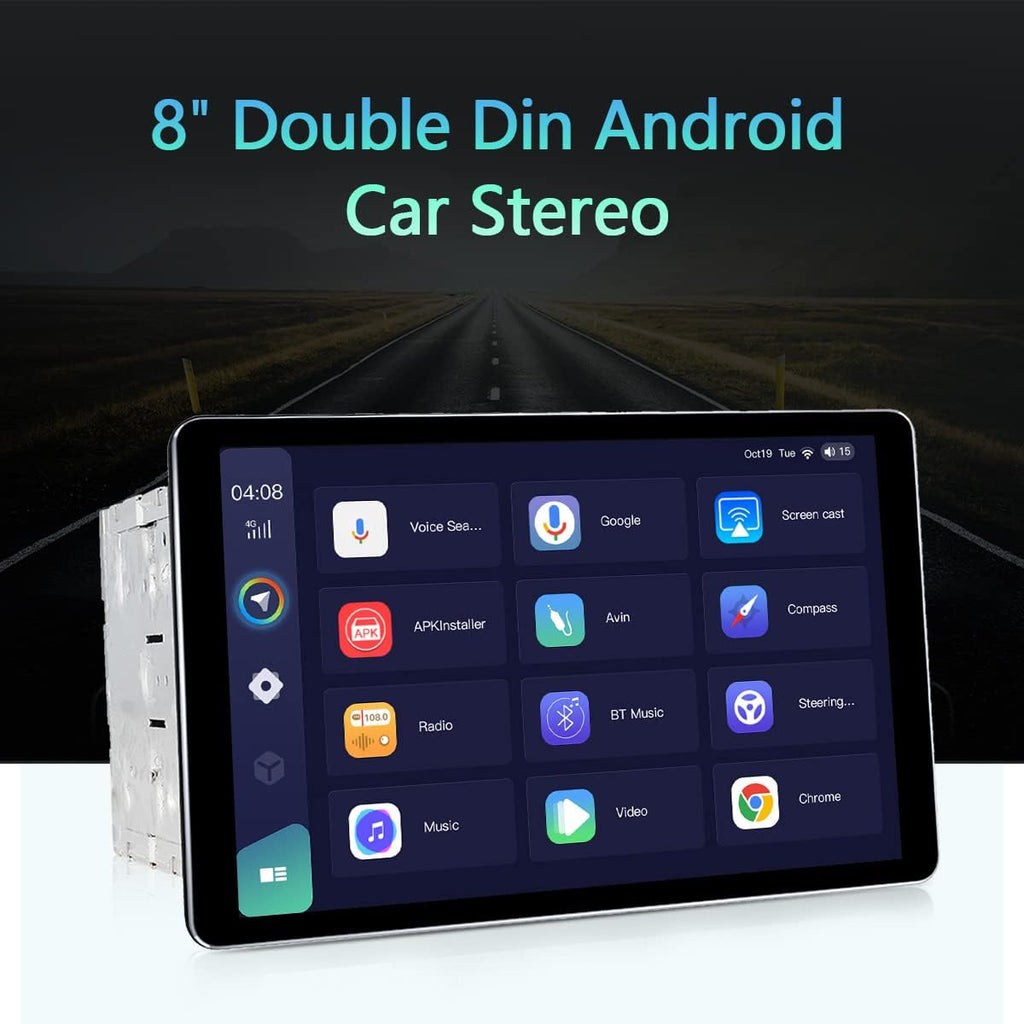 8 Inch Touch Screen Car Stereo with 4GB RAM 64GB ROM M19500