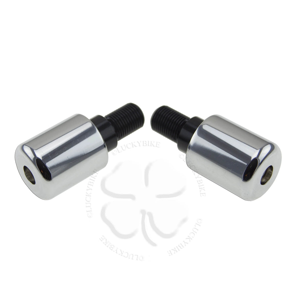 Chrome Handle Bar End Slider M1065