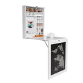 White MDF Wall Mounted Folding Table A811106