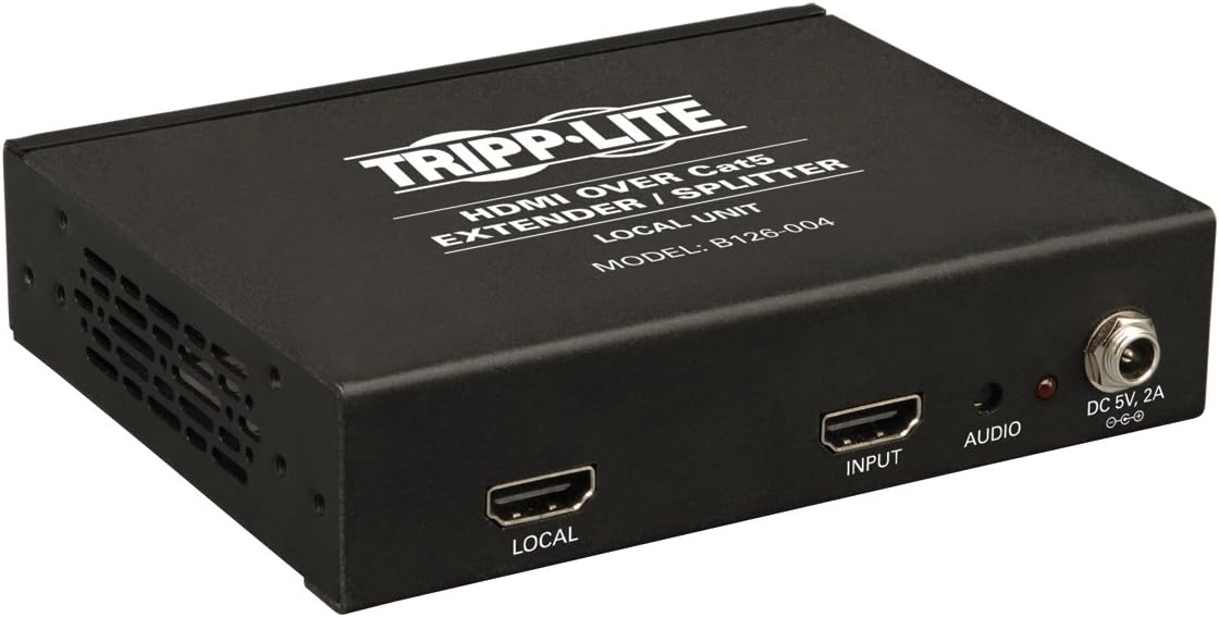 4x4 HDMI Over Cat5 / Cat6 Matrix Splitter Switch, 1920x1200 1080p at 60Hz, Black O416