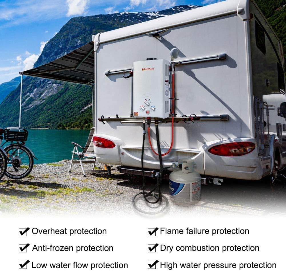 Outdoor Portable Propane Instant Tankless Water Heater 2.11 GPM P939