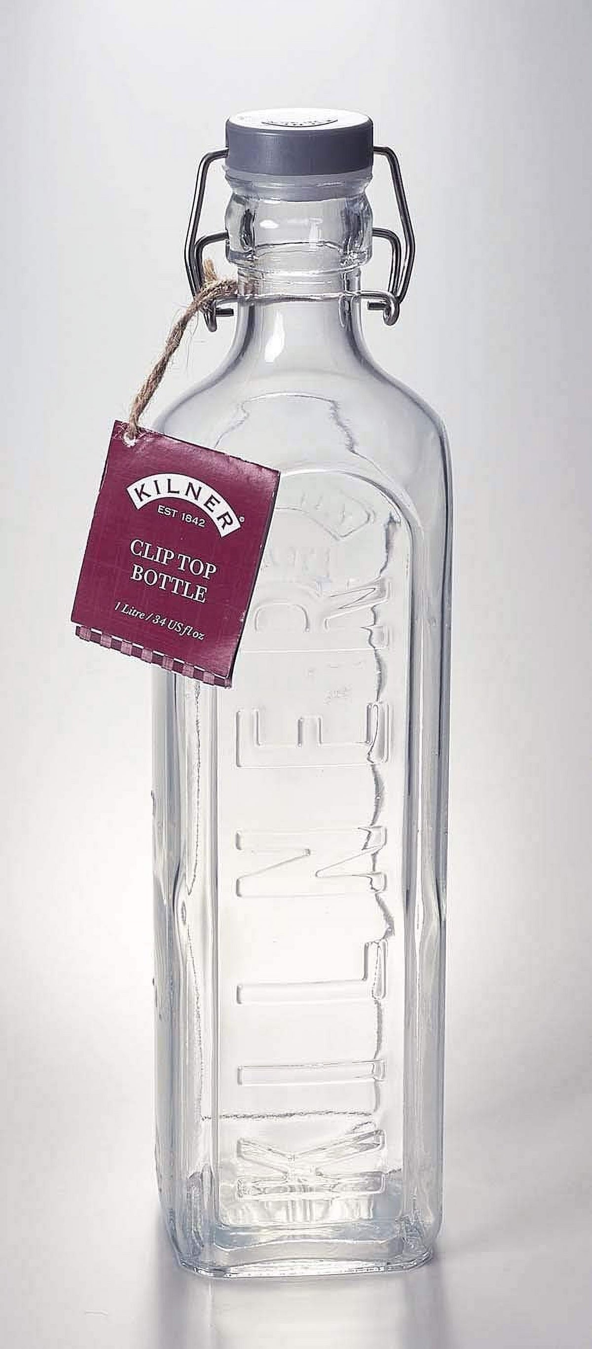 Clear Clip Bottle, 33.8 Fl Oz (1 L) X466