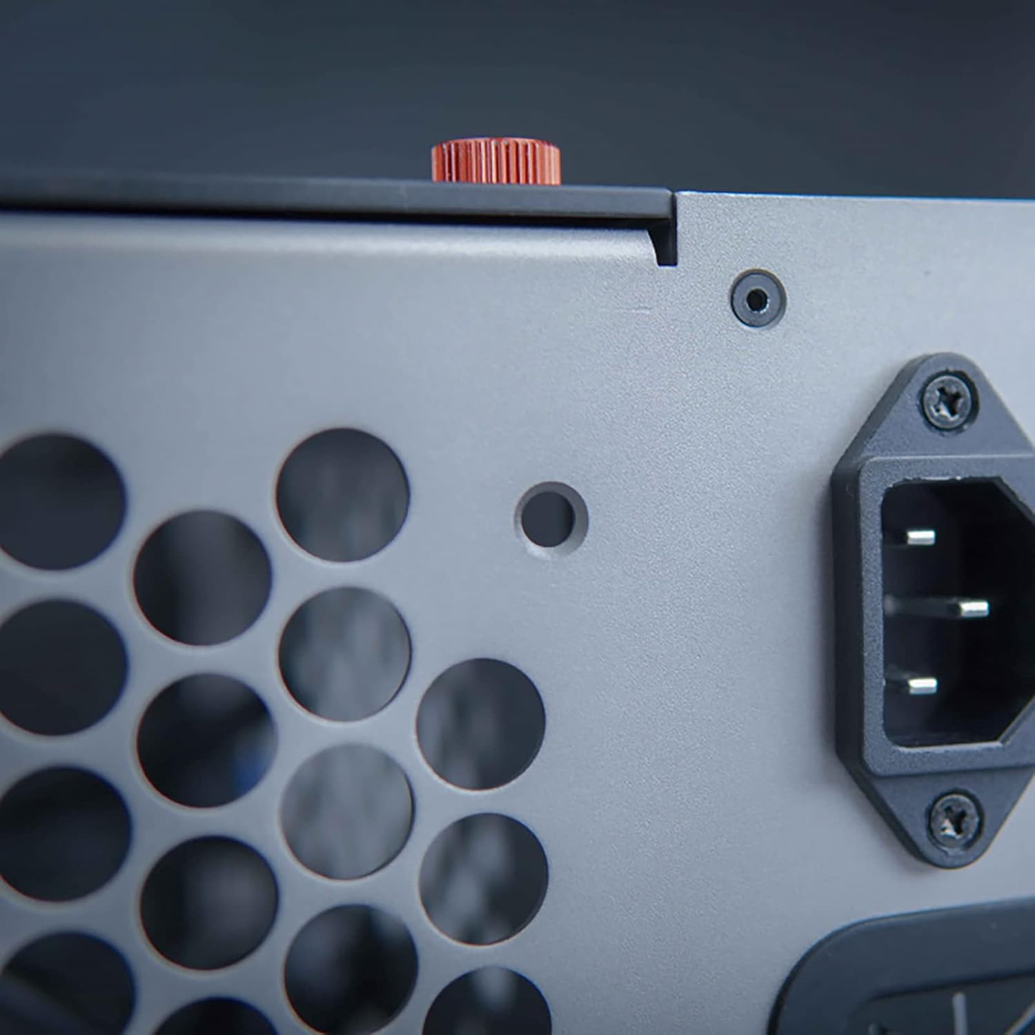 Aluminum Grey Mid Tower PC Case with Tempered Glass Window T502