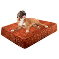 Medium Rectangle Faux Fur Dog Cat Bed W753