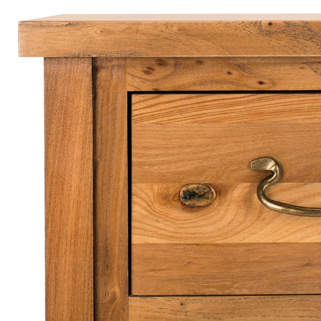 Oak Console with Storage Drawers G406262