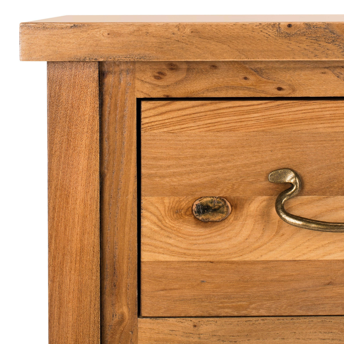 Oak Console with Storage Drawers G406262