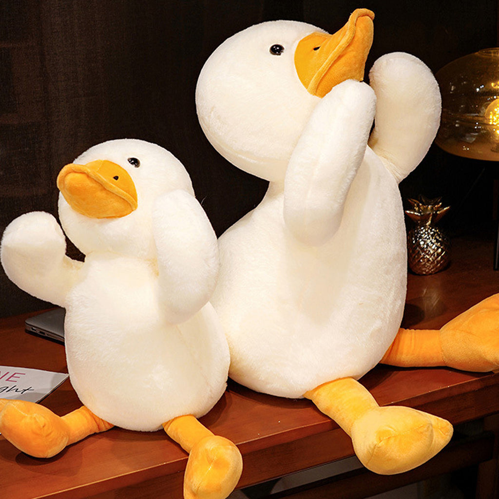 Cartoon Duck Plush Throw Pillow Stuffed Toy J893715