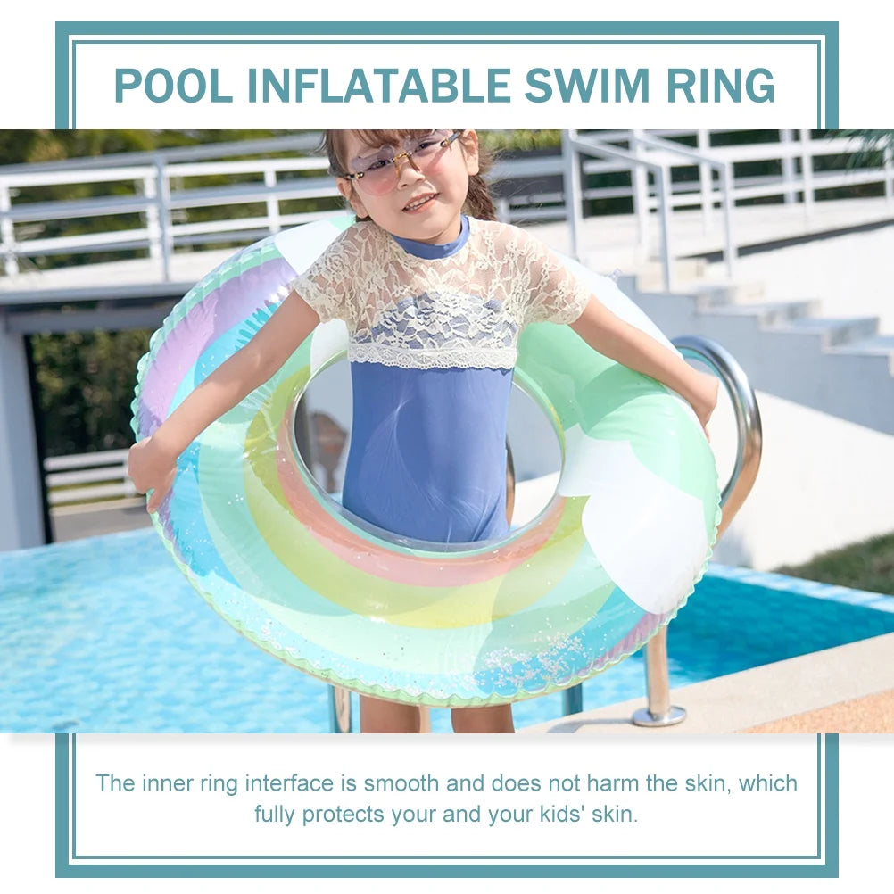 Floating Swimming Ring Inflatable Sequin Design N78809