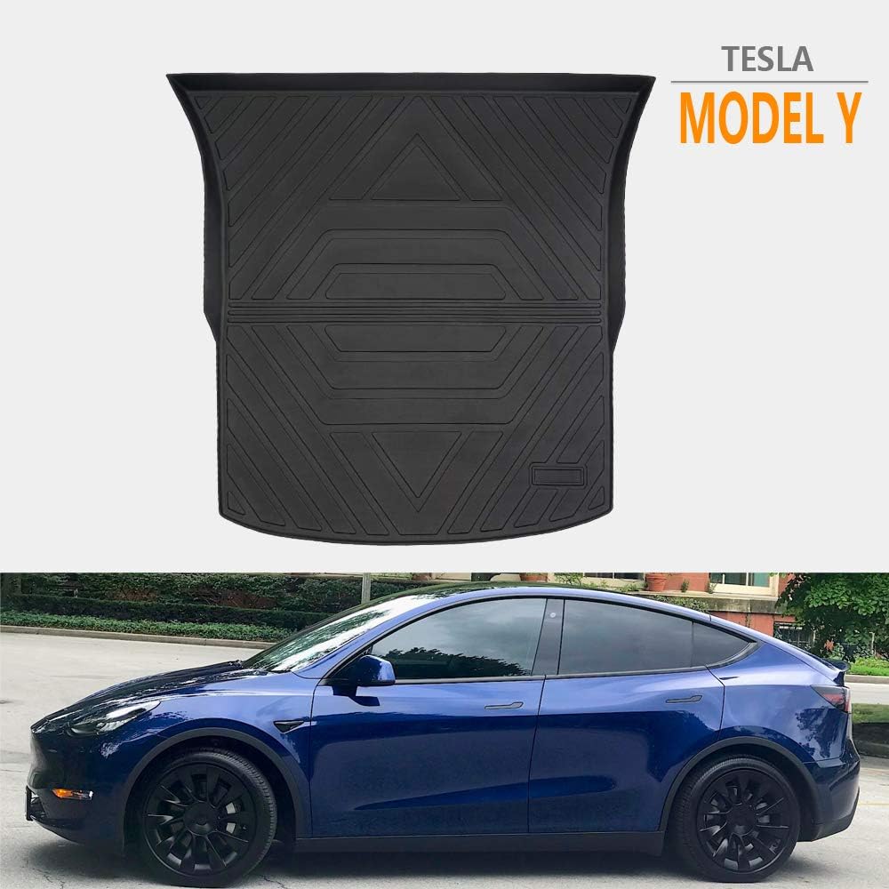 TPR Waterproof Rear Trunk Mat for Tesla Model 3 O46442