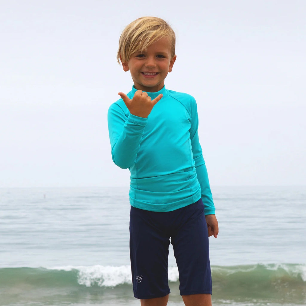 Aqua Long Sleeve UV Protective Rashguard Q202