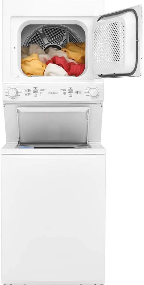 27 Laundry Center with 3.9 cu. ft. Washer and 5.5 cu. ft. Dry Capacity in White F7396