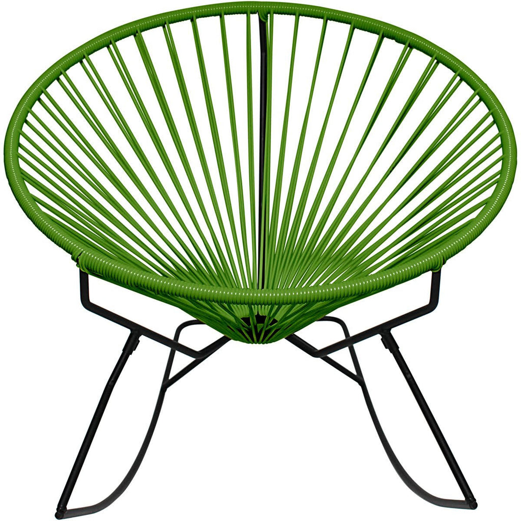 Cactus Weave Rocker on Black Frame T687