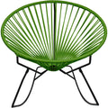Cactus Weave Rocker on Black Frame T687