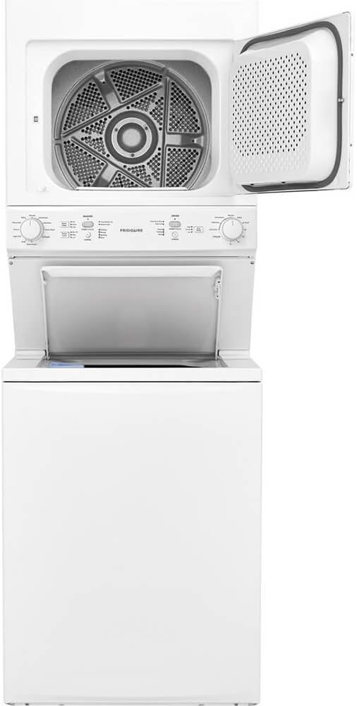 27 Laundry Center with 3.9 cu. ft. Washer and 5.5 cu. ft. Dry Capacity in White F7396