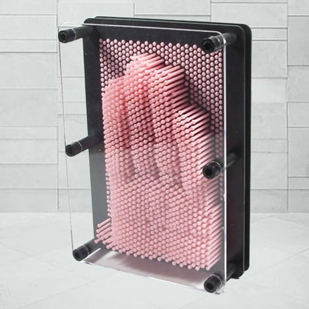 Pink 3-Dimensional Pin Art Board Small Size I6504