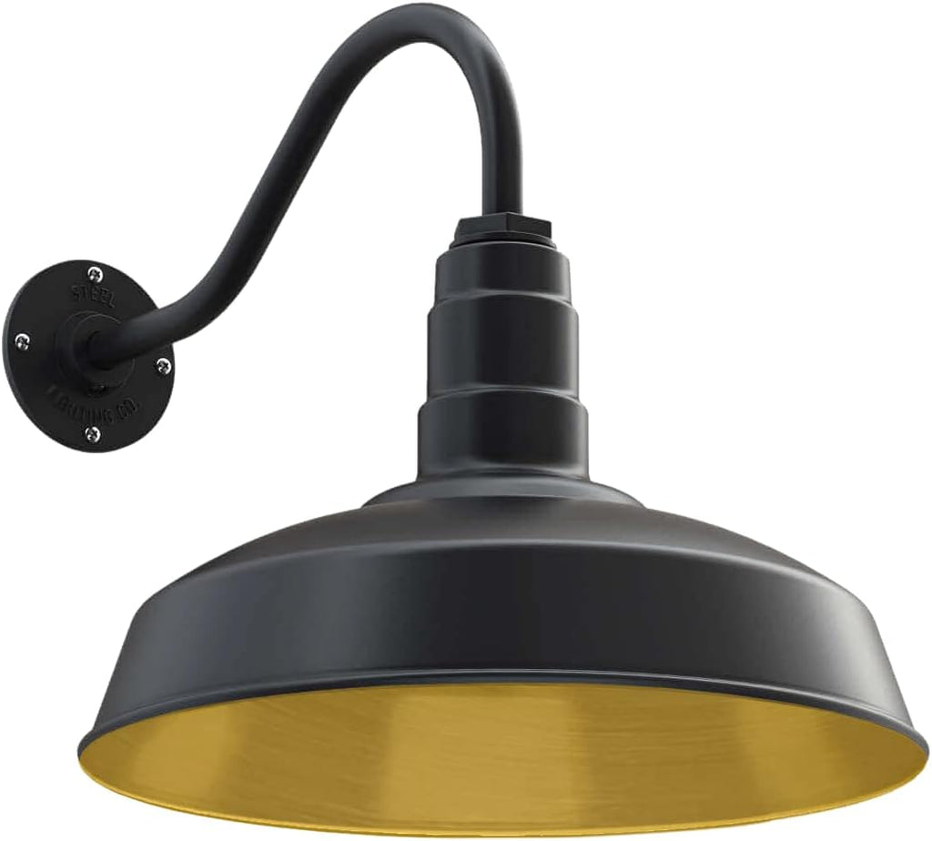 Matte Black Outdoor Barn Light T511339