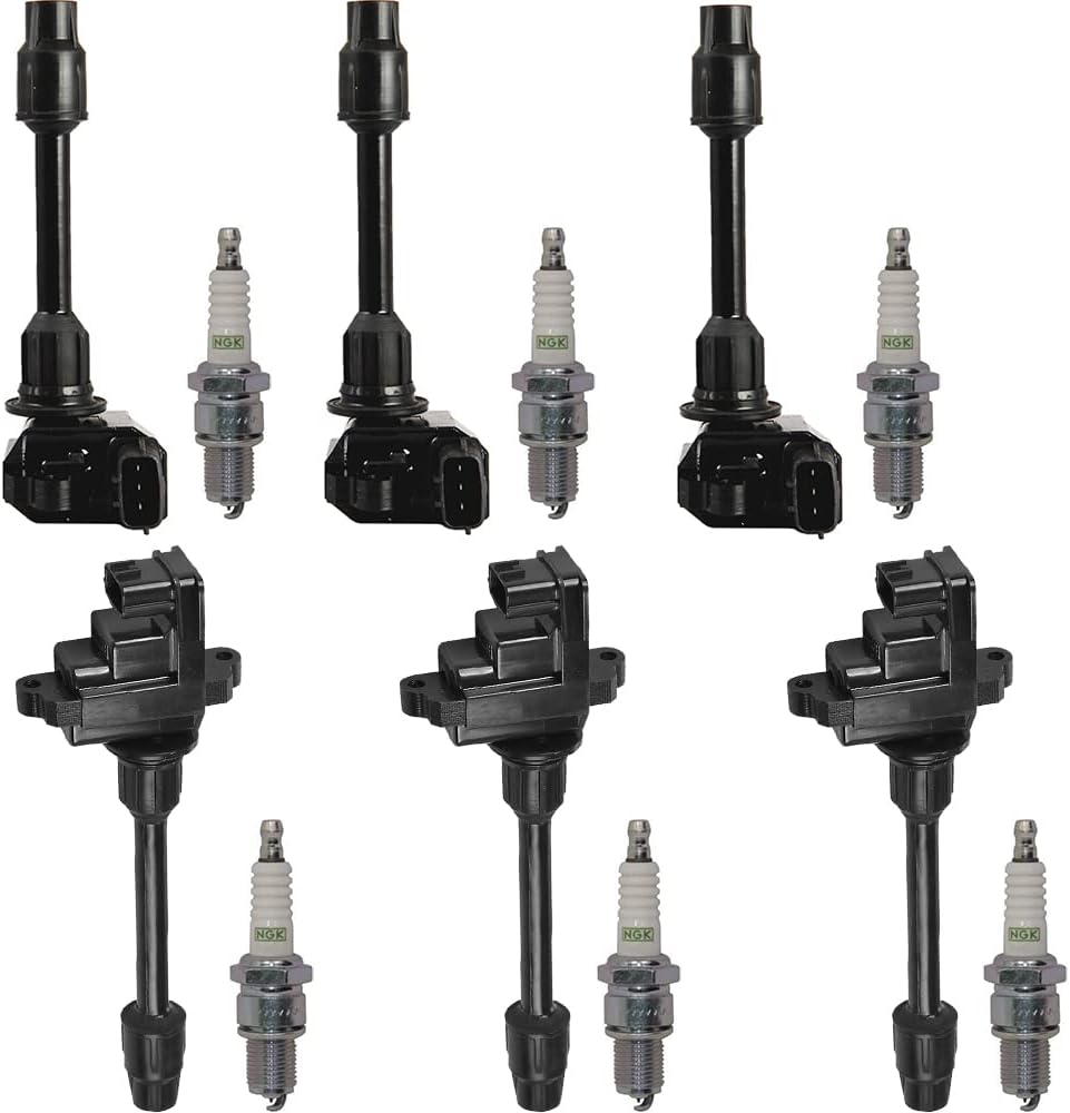 6pcs Ignition Coil & Spark Plug N599518