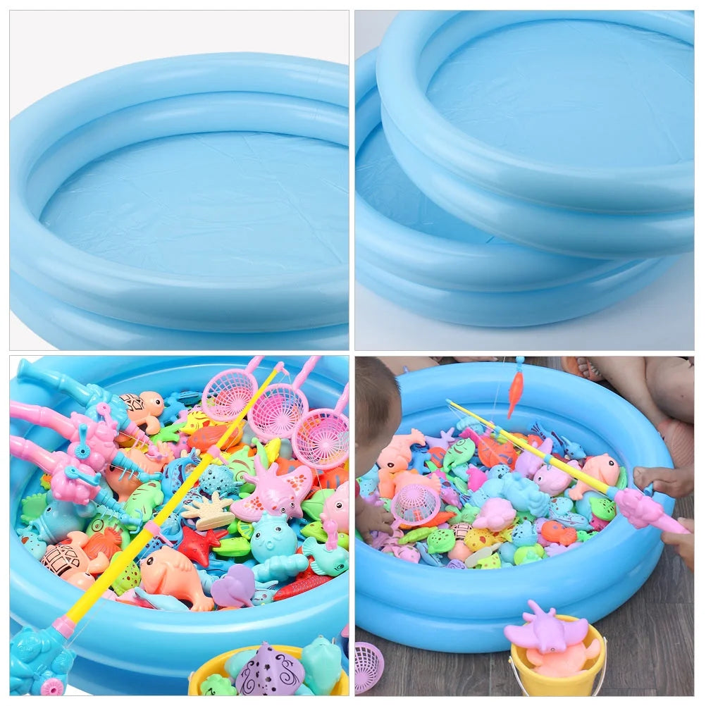 2Pcs Portable Inflatable Pool Plastic Sand Boxes D412