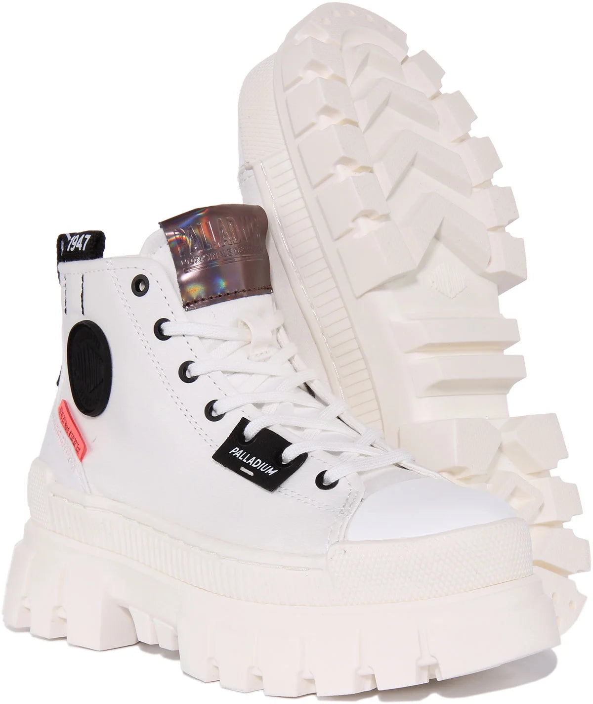 White Vegan Canvas Ankle Boot Size 7 F963590