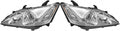 Headlight Assembly Pair for Lexus ES350 Z6314