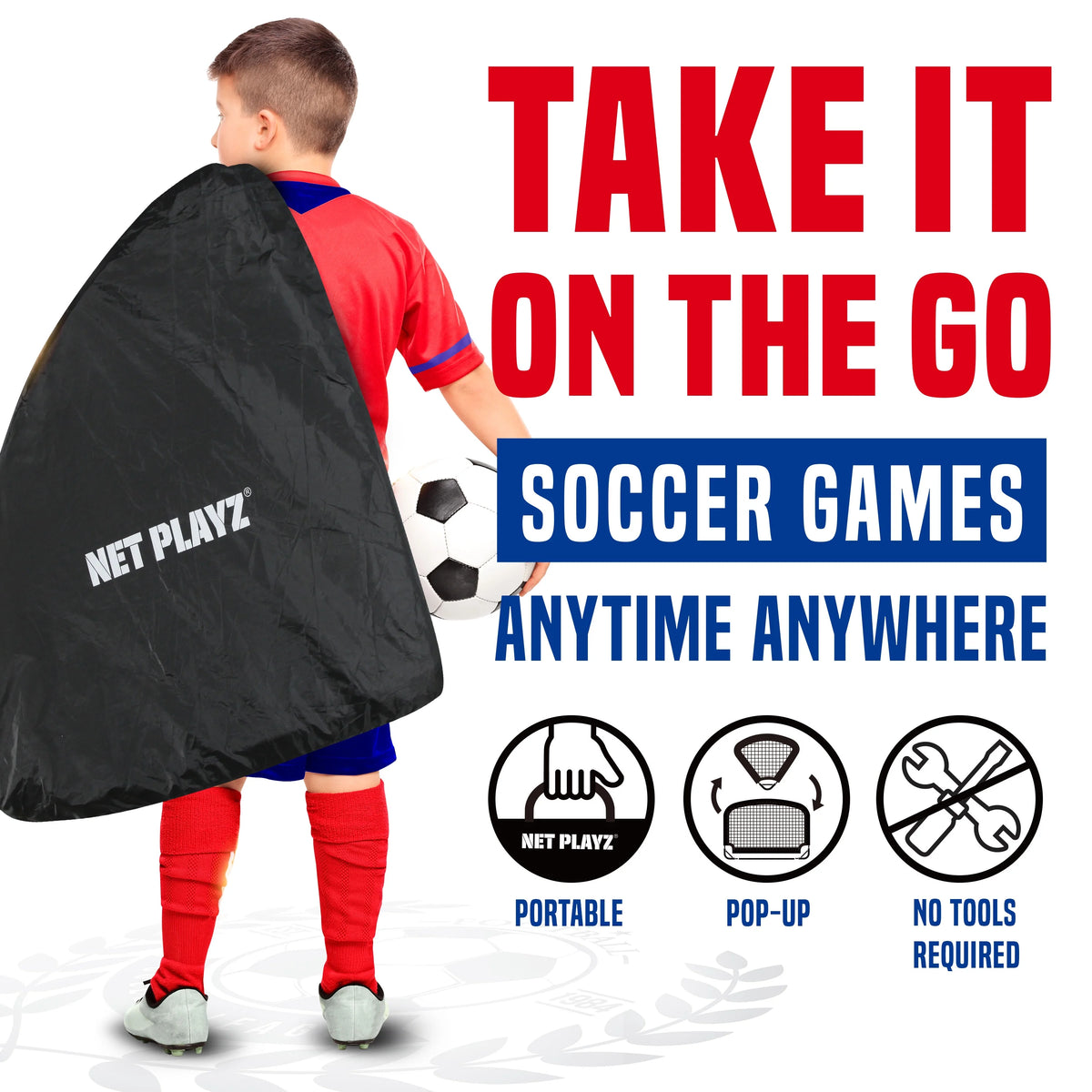 Pop-up Soccer Goals Set of 2 D775210