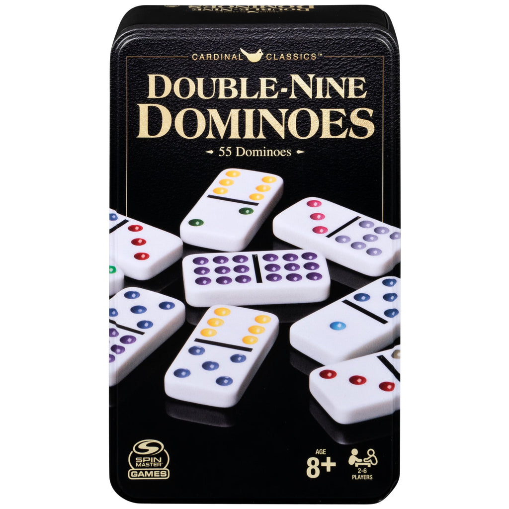 Double Nine Dominoes Set in Storage Tin H10145