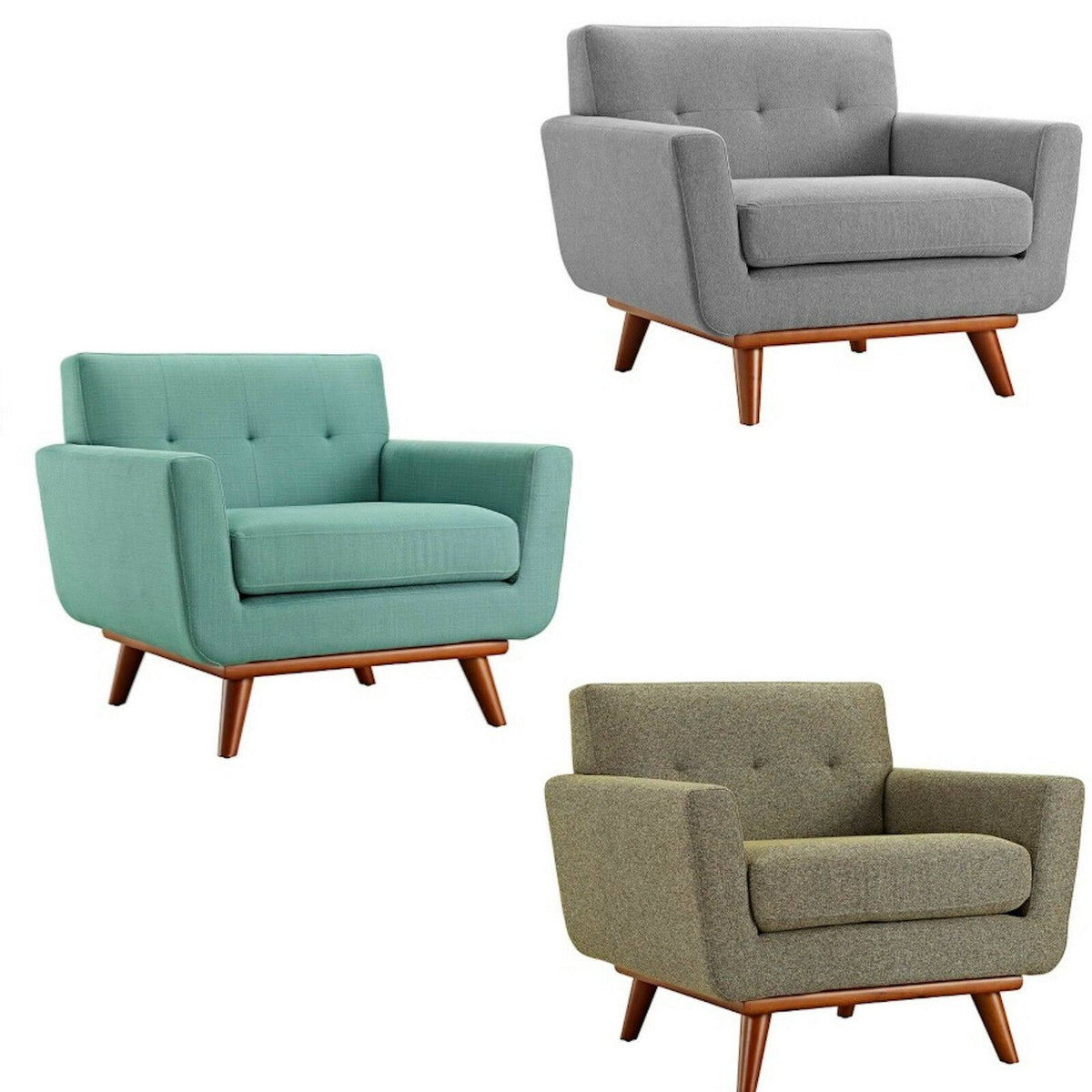 Expectation Gray Arm Chair B945