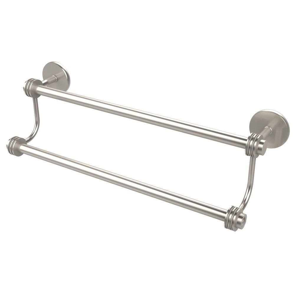Antique Pewter Double Towel Bar I854533