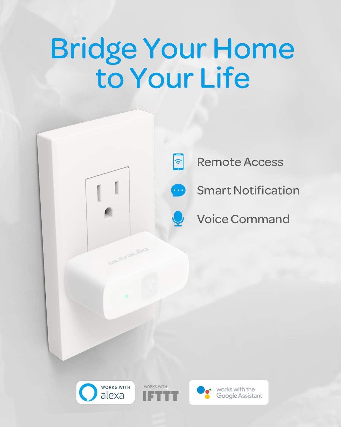 Smart Deadbolt with Bridge WiFi Adaptor Z8788